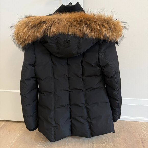 Mackage Black Adali Down Jacket Size M - Picture 6 of 8